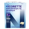 thumbnail image 1 of Nicorette Nicotine Gum, 2 mg, Original Flavored Stop Smoking Aid, 200 ct., 1 of 9
