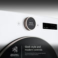 thumbnail image 10 of 7.4 cu.ft. Ultra Large Capacity  Electric Dryer with Sensor Dry, Turbo Steam Technology and Wi-Fi Connectivity, White, 10 of 10