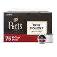 thumbnail image 1 of Peet's Coffee Dark Roast K-cup Pods, Major Dickason's Blend, 75 ct ., 1 of 7
