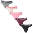 thumbnail image 1 of Reebok Women's 5-Pack Seamless Thong, 1 of 4