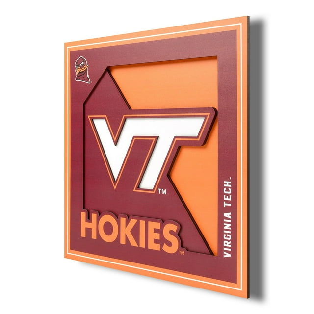 YouTheFan NCAA 3D Logo Series Wall Art - 12x12