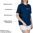 thumbnail image 2 of State of Mine Women's Embroidered Americana T-Shirt, 2 of 5