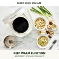 thumbnail image 4 of GreenPan 4-Cup Carb Reducing Electric Rice Cooker with 10 Presets, 4 of 10