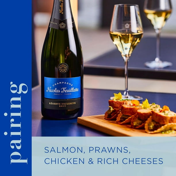 Nicolas Feuillatte Reserve Brut Champagne Wine, 750 ml - Samsclub.com