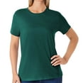 thumbnail interactive-video image 1 of Member's Mark Women's Essential Short Sleeve Crewneck T-Shirt, 1 of 7