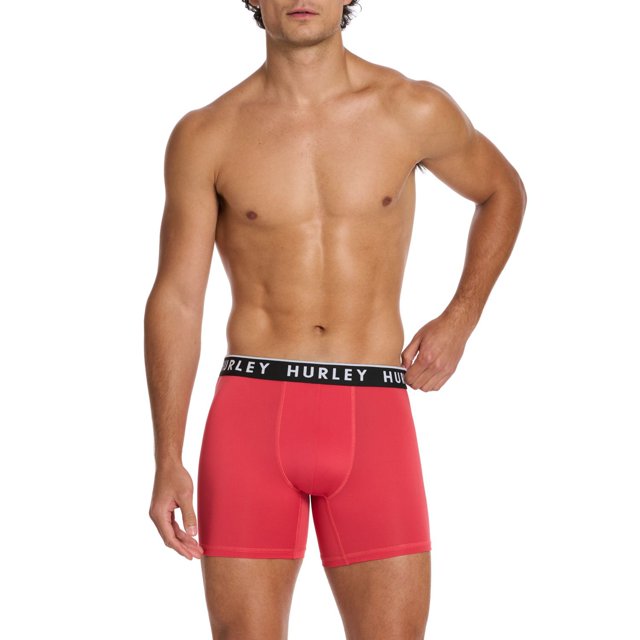 Hurley Men's 4pk Mens Boxer Brief