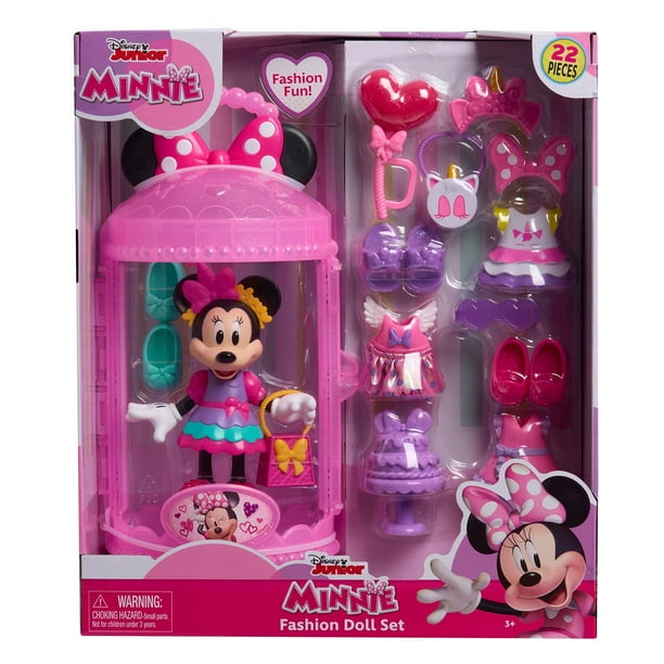 Disney Junior Minnie Mouse Fabulous Fashion Doll Playset