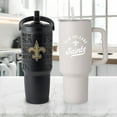 thumbnail image 3 of Logo Brands New Orleans Saints Stainless Steel Tumbler Set, 3 of 8