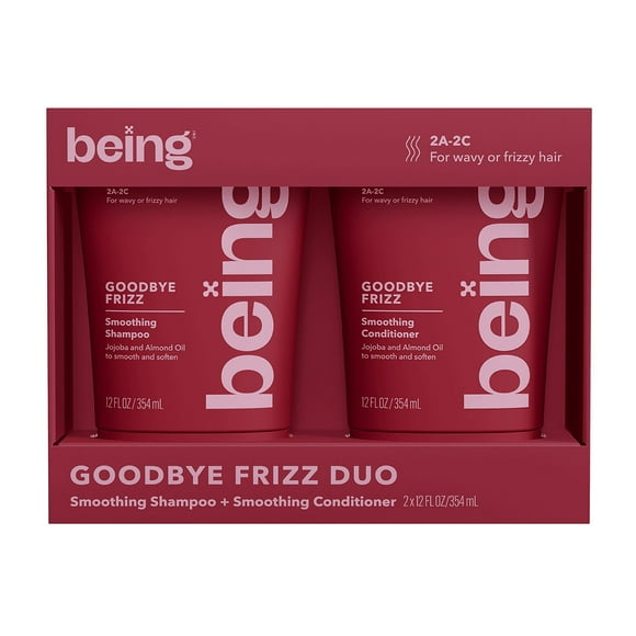 Being GOODBYE FRIZZ Shampoo & Conditioner Duo, 12 fl. oz., 2 pk.