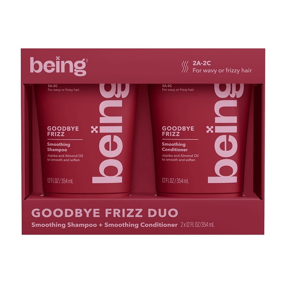 Being GOODBYE FRIZZ Shampoo & Conditioner Duo, 12 fl. oz., 2 pk.