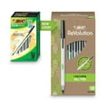 thumbnail image 5 of BIC Ecolutions Round Stic Ballpoint Pen, 1mm, Medium, Black Ink, 50ct., 5 of 5