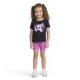 thumbnail image 1 of Converse Toddler Girls 2-Piece Biker Short Outfit Set, 1 of 7