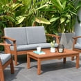 thumbnail image 4 of Amazonia Valencia Eucalyptus Deep Seating Set, 4pc, 4 of 9