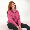thumbnail image 3 of Member's Mark Women's Travel Half-Zip Pullover, 3 of 10