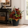 thumbnail image 3 of Artificial 32" Urn Filler in Black Grower's Pot, Assorted Colors, 3 of 5