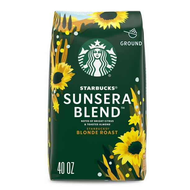 Starbucks Blonde Roast Ground Coffee, Sunsera Blend , 40 oz