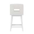 thumbnail image 14 of HH2 Home Upholstered Key Back Wood Adjustable Height Swivel Bar Stool, 14 of 17