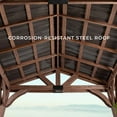 thumbnail image 3 of Backyard Discovery 12' x 10' Brookdale Gazebo with PowerPort, 3 of 9