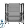 thumbnail image 4 of Seville Classics UltraHD Storage Cabinet, 48" W x 18" D x 72" H, 4 of 15