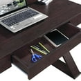 thumbnail image 5 of Techni Mobili Trendy Writing Desk with Drawer, Espresso, 5 of 8