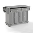 thumbnail image 13 of Crosley Furniture Alexandria Granite Top Full Size Kitchen Island/Cart, Gray, 13 of 16