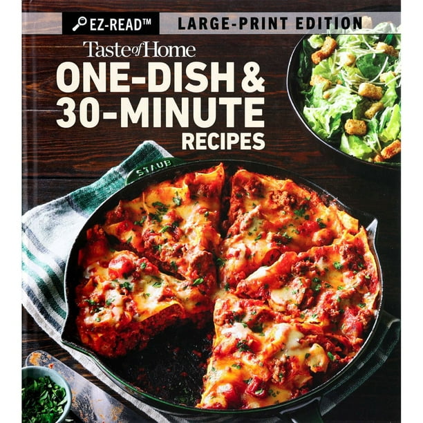 Taste of Home One Dish & 30 Minute Recipes, Hardcover - Samsclub.com