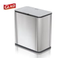 thumbnail image 2 of GLAD Countertop 1.5 Gallon Trash Can Assorted Colors, 2 of 8