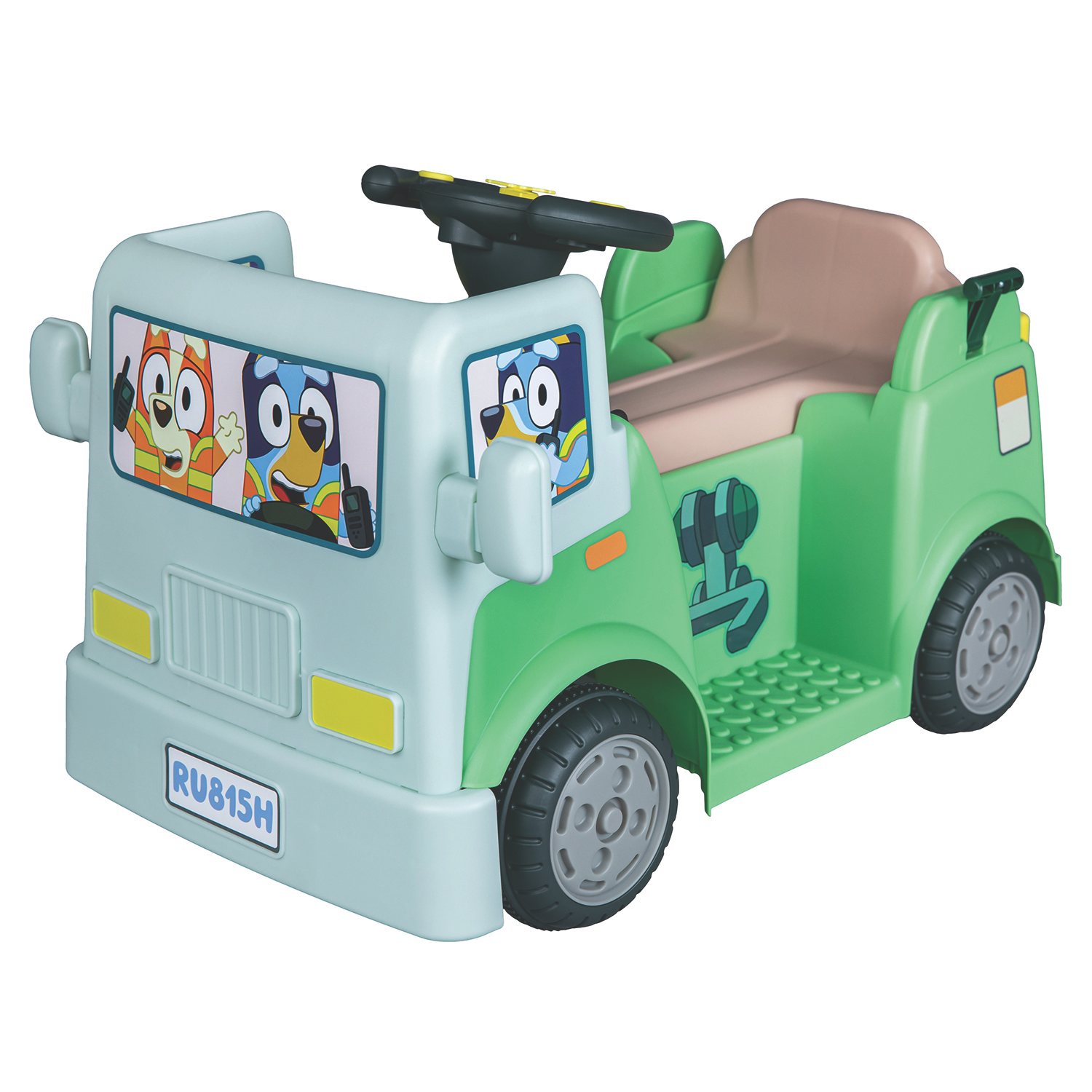 Bluey 6V Ride-On Garbage Truck only .68: eDeal Info