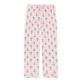 thumbnail image 8 of DreamMark Women's 2-Piece Holiday Notch Collar Pajama Set, 8 of 12