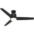 thumbnail image 1 of Hunter 52" Moxie Wi-Fi Smart Ceiling Fan with Light Kit and Remote, 1 of 17
