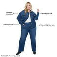 thumbnail image 4 of Edited by Remi Bader Women's Denim Top, 4 of 10