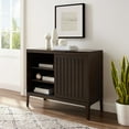 thumbnail image 6 of Crosley Furniture Asher Record Storage Sideboard, 6 of 20