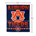 thumbnail image 7 of Logo Brands Auburn Tigers 60"x70" Super Plush Blanket, 7 of 7