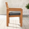 thumbnail image 2 of Member's Mark Newport Teak Dining Set with Sunbrella Fabric, 9pc, 2 of 9