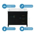 thumbnail image 11 of OVE Decors Salisbury Freestanding Bathroom Vanity 42" or 60" Sizes, 11 of 13