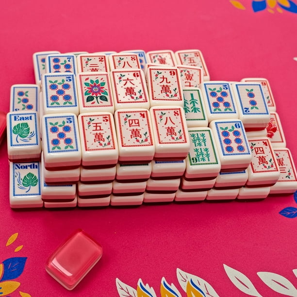 3-in-1 Floating Game Mat: Mahjong, Rummi Cube, and Waterproof Cards