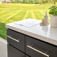 thumbnail image 9 of Range 9' Outdoor Kitchen Island w/ Grill & Refrigerator, 9 of 17