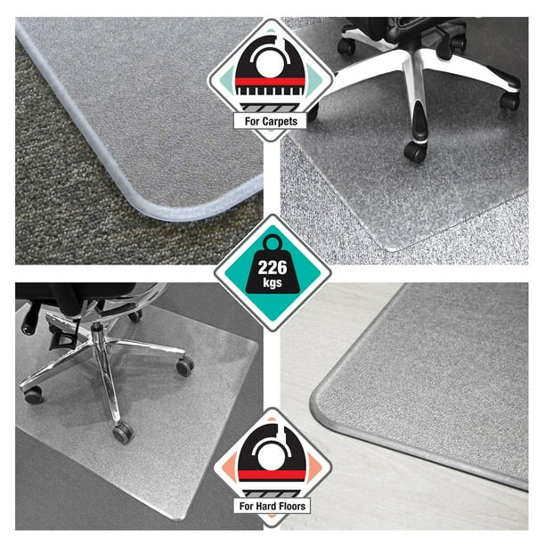 Cleartex Heavy-Duty Polycarbonate Rectangle with Beveled Edge