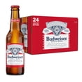 thumbnail image 1 of Budweiser Lager Beer, 12 fl. oz. bottle, 24 pk., 1 of 5