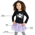 thumbnail image 2 of Counting Daisies Girls 2-Piece Halloween Tutu Set, 2 of 8