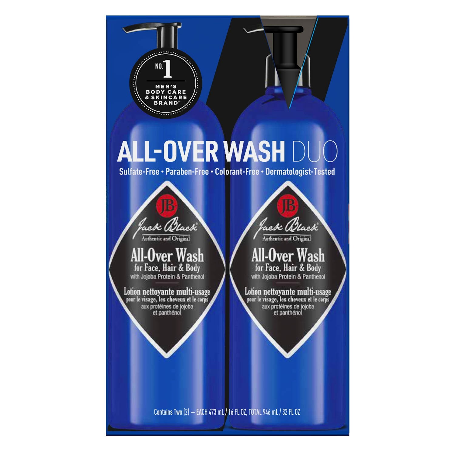 Jack Black All-Over Body Wash Duo, 16 fl. oz., 2 pk. - Samsclub.com