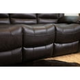 thumbnail image 6 of Verona Top-Grain Leather Reclining Sofa, Loveseat and Chair Set, 6 of 15
