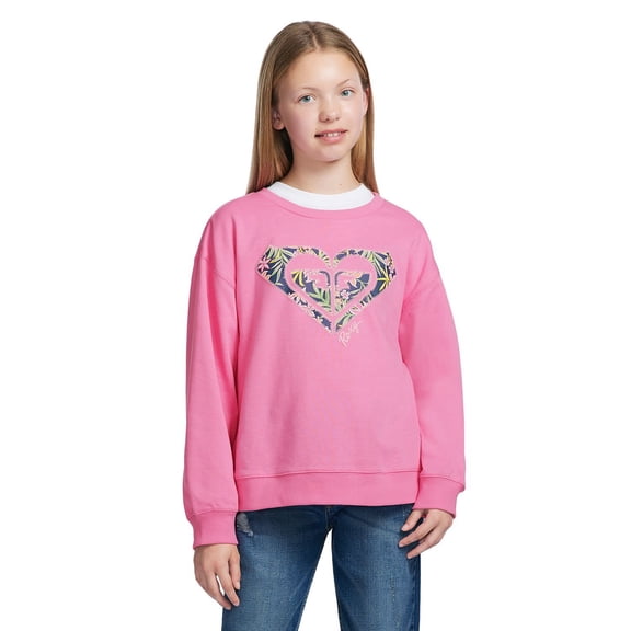 Roxy Girls French Terry Crewneck Sweatshirt