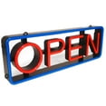 thumbnail image 1 of Mystiglo LED Swivel OPEN Sign, 60Hz, Hang Horizontal or Vertical, 1 of 6