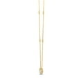 thumbnail image 2 of 1.16 CT. TW Round Cut Halo Diamond Station Necklace in 18K Gold, 2 of 6