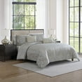 thumbnail image 2 of Tahari Home 5-Piece Jacquard Comforter Set, Assorted Sizes, 2 of 7