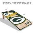thumbnail image 5 of YouTheFan Green Bay Packers 2'x4' Cornhole Board Set, 5 of 6
