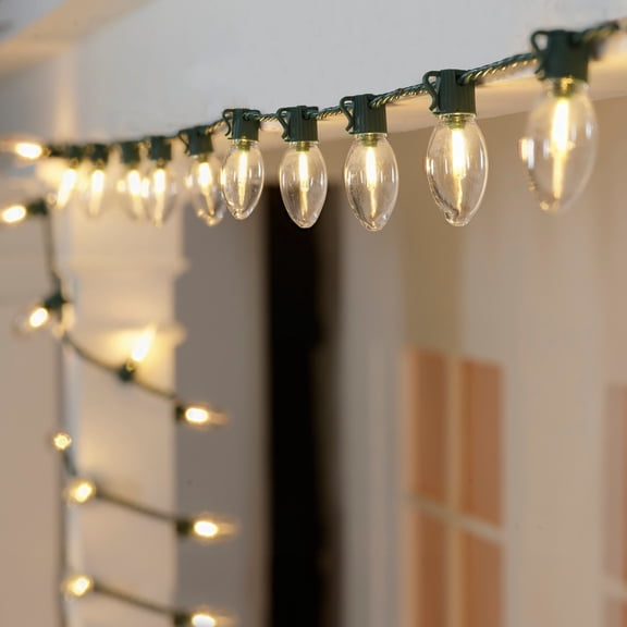 Member's Mark LED Vintage C9 Lights, 50 Count