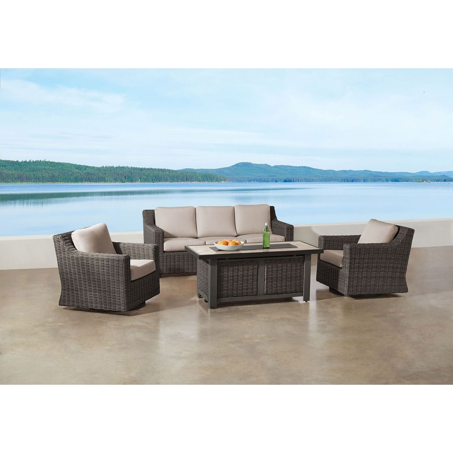Member's Mark Breck Fire Seating Set - Thumbnail 2