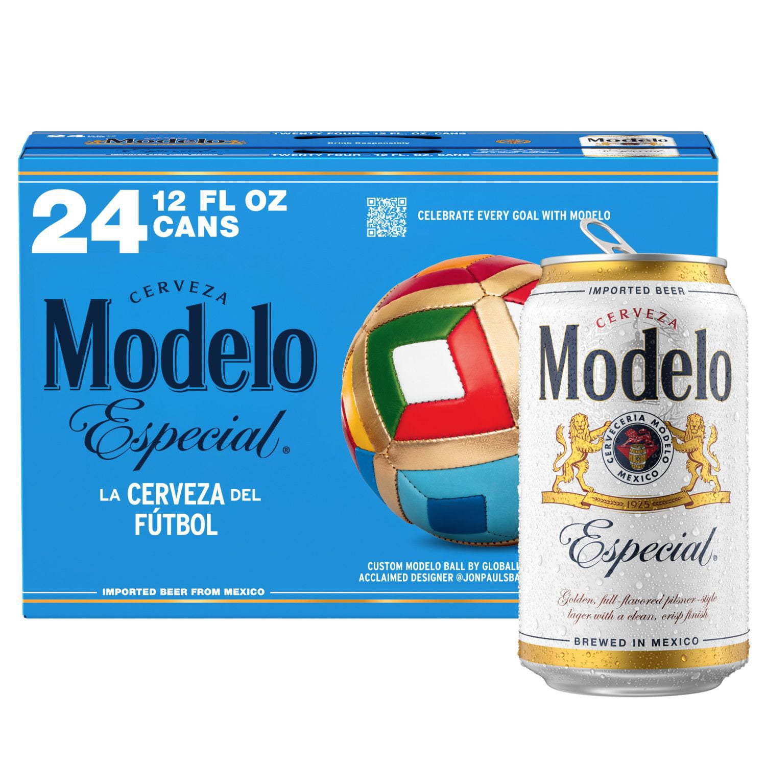 Modelo Especial Mexican Lager Beer, 12 fl. oz. can, 24 pk.